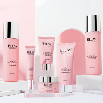 Avocado Hyaluronic Acid Moisturizing And Nourishing Skin Care Product Set